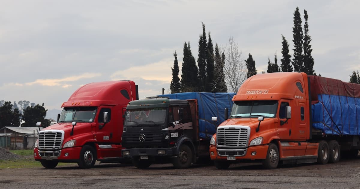 Vrachtwagen op internationale route met NIWO vergunning